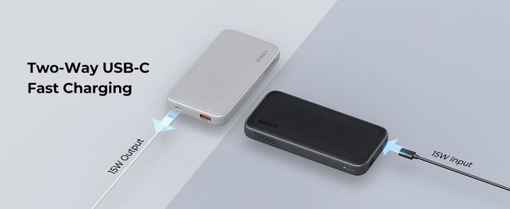Immagine prodotto Aukey Sprint 10000mAh PB (10000 mAh, 15 W, 15 Wh)