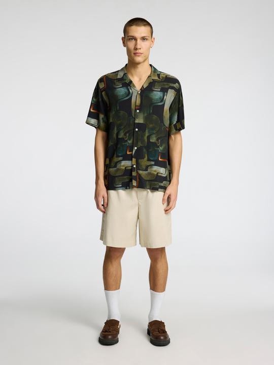 Actual product image Selected Homme Gemustertes Kurzarmhemd (M)