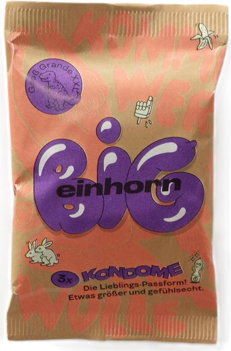 Einhorn Condoms Big (3 Stk.)