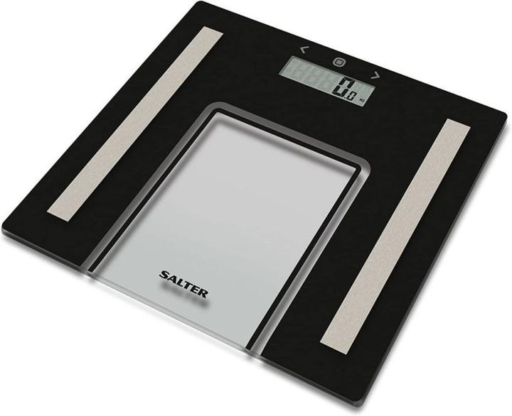 Salter 9128 BK3R Electronic Body Analyser Scale - Juodas (180 kg)