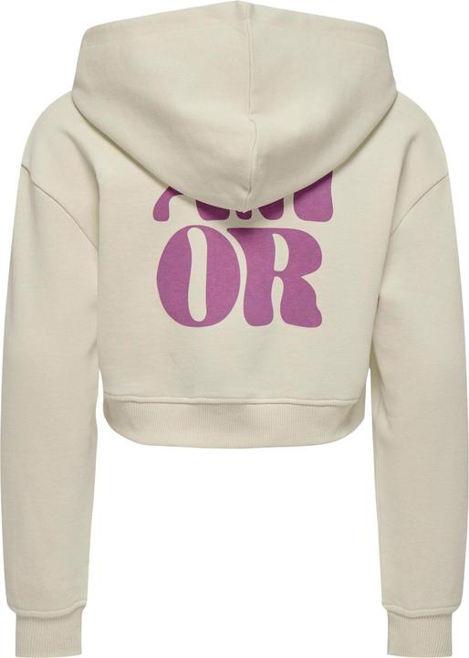 Produktbild Only Normal geschnitten Rundhals Gerippte Ärmelbündchen Tief angesetzte Schulter Sweatshirt Sweatshirt (158)