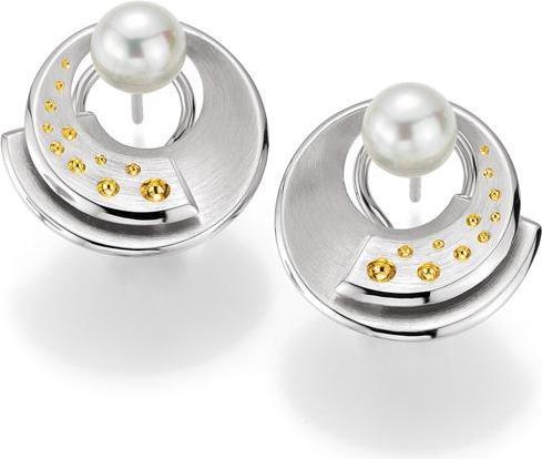 Actual product image Breuning EAR JEWELLERY - BEH. MUSCHELKERNPERLE white