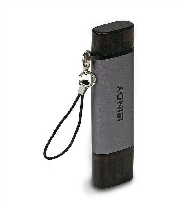 Actual product image Lindy Kartenleser (9-pole, USB-C)