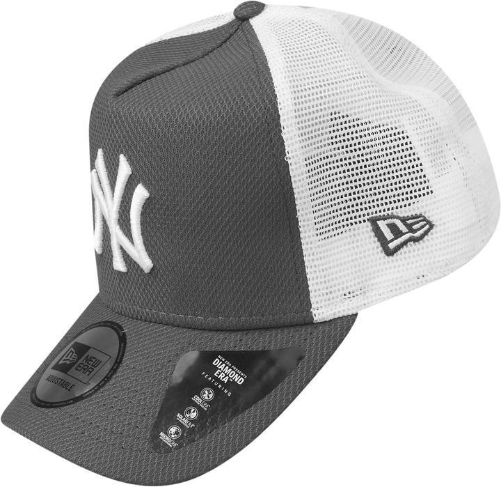 Produktbild New Era Trucker Cap - DIAMOND New York Yankees charcoal