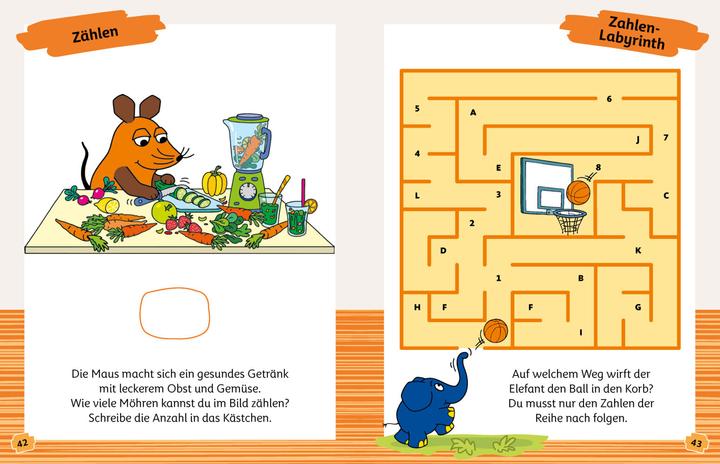 Actual product image Erste Zahlen mit der Maus (German, pen2nature, 2023)