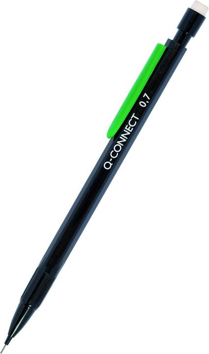 Produktbild Q-Connect Druckbleistift 0,7 mm, schwarz, GRATIS - Mine (0.70 mm)