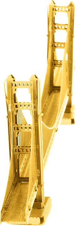 Actual product image Metal Earth Golden Gate Bridge (Golden Model)