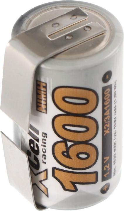 Produktbild XCell X2/3A1600-LFU Akku 2/3 A (1 Stk., 1600 mAh, Akku)