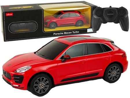 Rastar Auto R/C Porsche Macan Turbo 1:24 rot