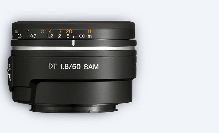 Produktbild Sony DT 50mm f/1.8 SAM, APS-C A-Mount (Sony A, APS-C / DX)