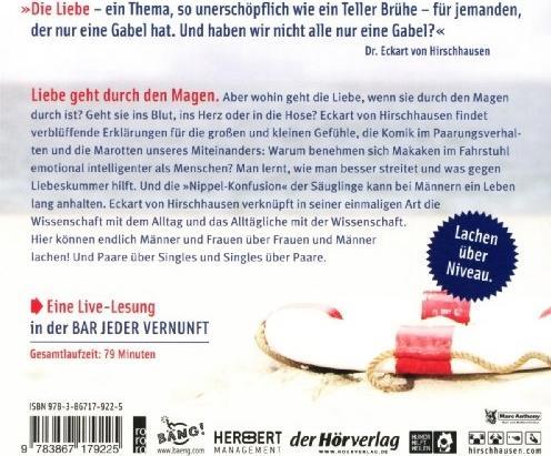 Actual product image Where does love go when it has passed through the stomach? (Corner species of Hirschhausen, German)