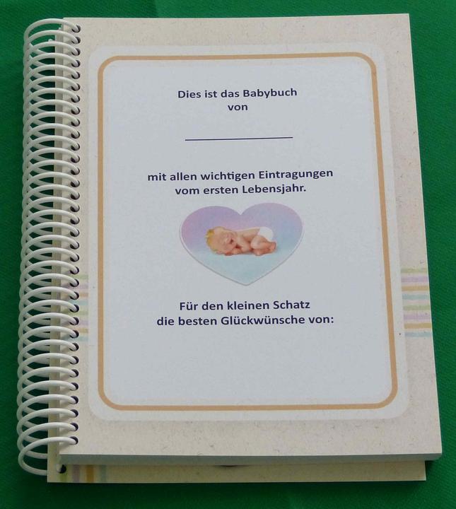 Actual product image Babybuch für Babys erstes Jahr (German, Angelina Schulze, 2015)