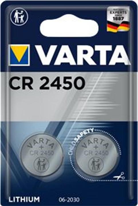 Produktbild Varta Electronics CR2450 (2 Stk., CR2450, 560 mAh)