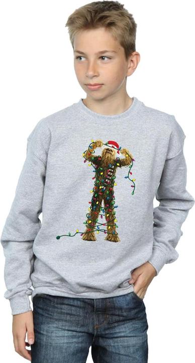 Image du produit Star Wars - Sweat CHEWBACCA CHRISTMAS LIGHTS - Garçon (152, 158)