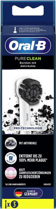 Actual product image Oral-B Pure Clean Activated Carbon (3 x)