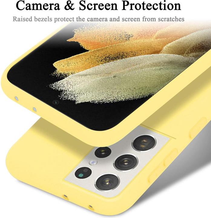 Produktbild Cadorabo TPU Liquid Silicone Case Cover (Samsung Galaxy S21 Ultra)