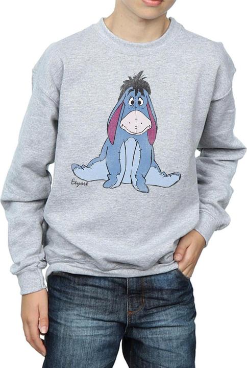 Actual product image Disney Boys Winnie The Pooh Classic Eeyore Sweatshirt (152, 158)