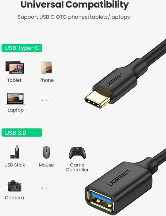 Produktbild Ugreen Kabel (0.15 m, USB 3.0)