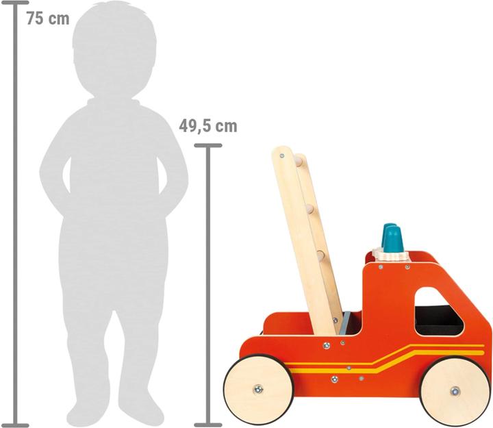 Produktbild small foot Lauflernwagen Feuerwehr