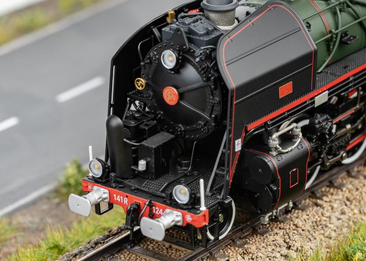 Image du produit Märklin Locomotive à vapeur 141.R.1244 (Piste H0)