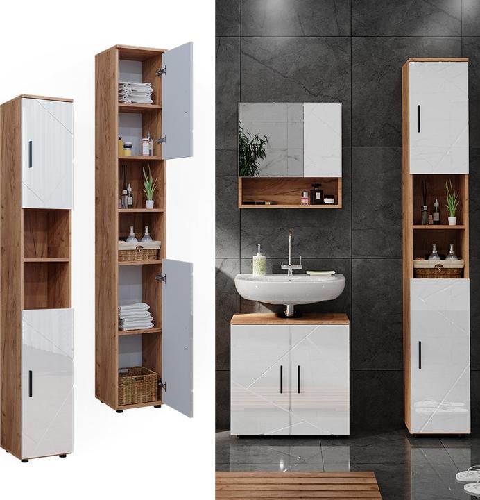 Actual product image Vicco Irma (30 x 30 x 192 cm)