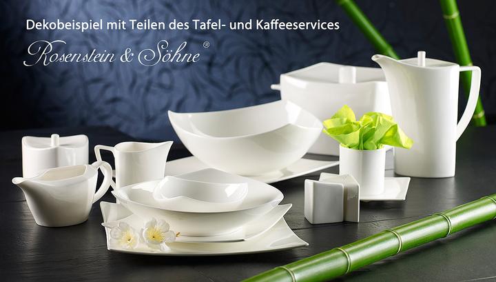 Produktbild Rosenstein & Söhne Dessertteller "kuài" aus edlem Bone China (1 x)