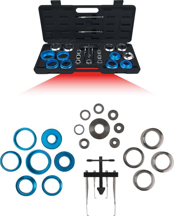 Actual product image KS Tools Oil seal and radial shaft seal assembly tool set