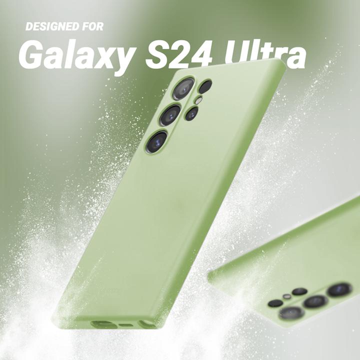 Actual product image Crong Colour Cover - Samsung Galaxy S24 Ultra Cover (Green) (Samsung Galaxy S24 Ultra)