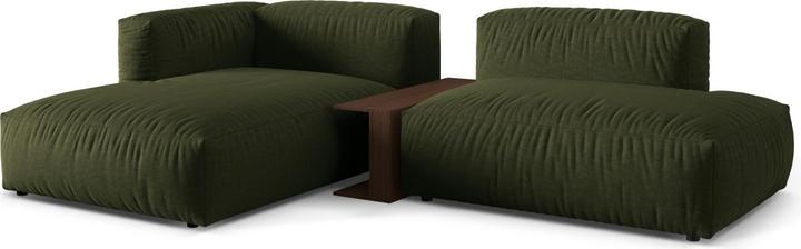 Actual product image Micadoni Modular Left Corner Sofa, "Martina", 2 Seats, 292x176x75 Made in Europe (Corner sofa)
