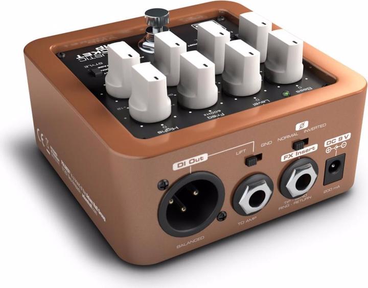 Actual product image Palmer Audio POCKET AMP ACOUSTIC Portable Preamp (Electric guitar)