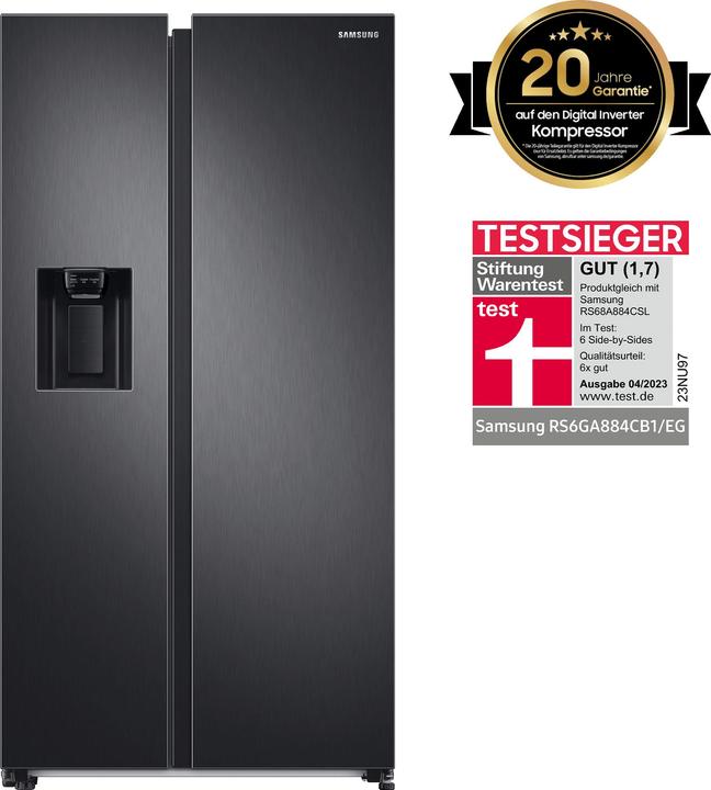 Image du produit Samsung Sams SideB RS6GA884CB1/EG C bk (635 l)