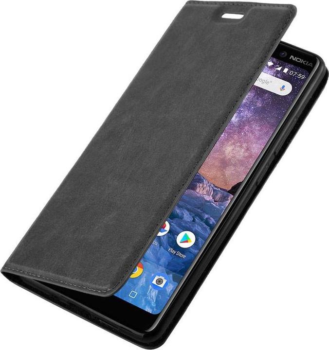 Produktbild Cadorabo Book Invisible Magnet Cover (Nokia 7 Plus)