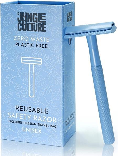 Immagine prodotto Jungle Culture - Rasoio riutilizzabile in blu