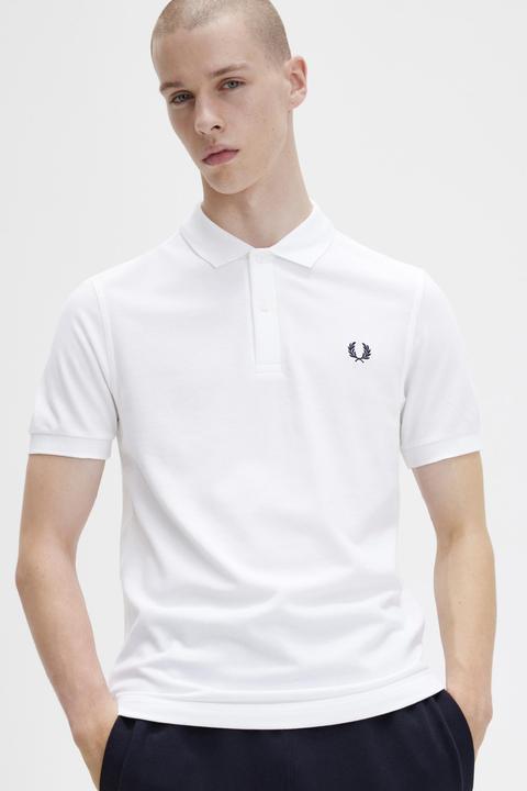 Immagine prodotto Fred Perry Polo a tinta unita bianca (XL)