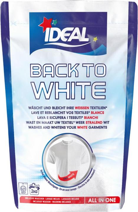 Ideal / Eswacolor Back 2 White (1 Cycles de lavage, Poudre)