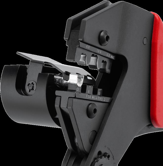 Image du produit Knipex Pince? sertir 97 43 66 EVO (rouge/bleu, pour connecteur solaire EVO 2) (200 mm)