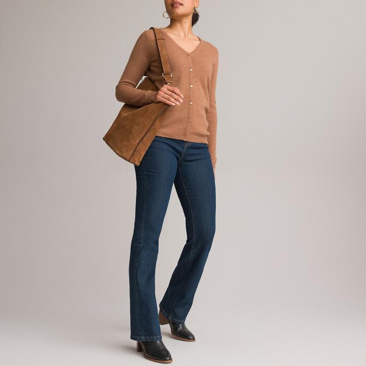 Actual product image Anne Weyburn Pure cashmere fine cardigan (50)