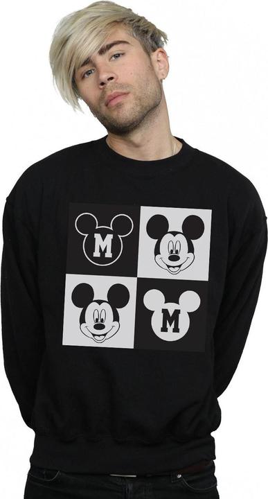 Produktbild Disney Mickey Mouse Smiling Squares Sweatshirt (S)