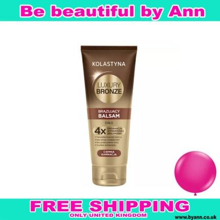 Actual product image Kolastyna Luxury Bronze Bronzing Balm for Dark Skin 200ml