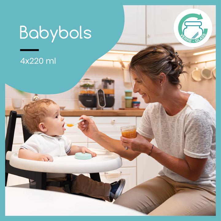 Immagine prodotto Babymoov Babybols in vetro, set di 4
