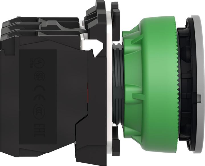 Produktbild Schneider Electric Leuchtdrucktaster kompl Flush Kunstst or 30mm 230V IP69K