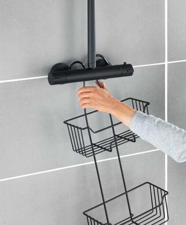 Actual product image Wenko Thermostatic shower caddy Milo (25 x 14 x 55 cm)
