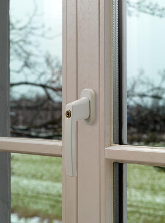 Produktbild Abus Fenstergriff abschliessbar Wei