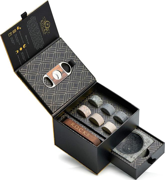 Immagine prodotto Rocks Whiskey Chilling Stones Whisky Steine Geschenkset (Pietre di whisky)