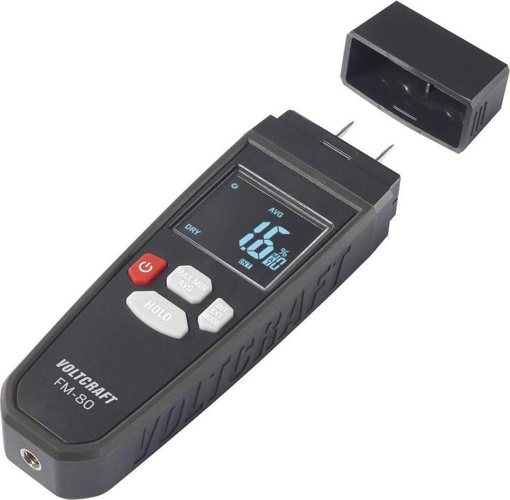 Produktbild Voltcraft FM-80 Materialfeuchtemessgerät Messbereich Baufeuchtigkeit (Bereich)