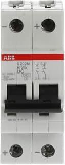 Produktbild ABB LS S202M-B25UC SicherungsautomatÂ B-Char., 10kA, 25A, 2P