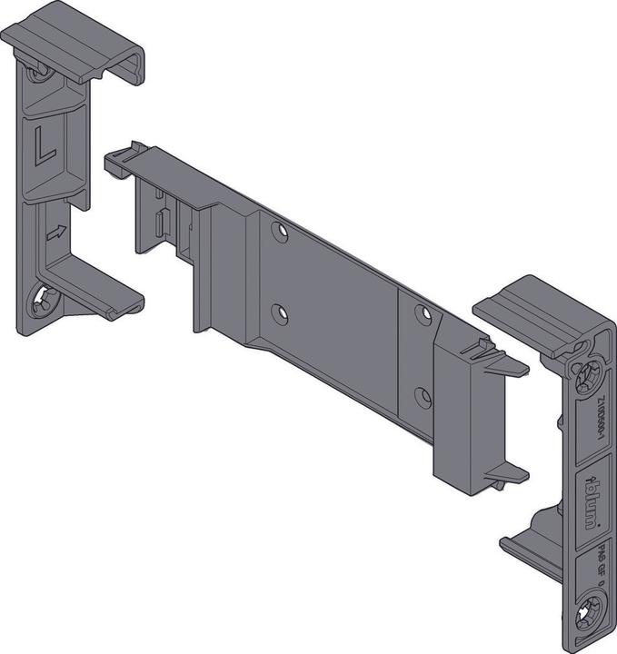 Blum Aufnahme für Trägerprofil SERVO-DRIVE horizontal (1 Stk.)