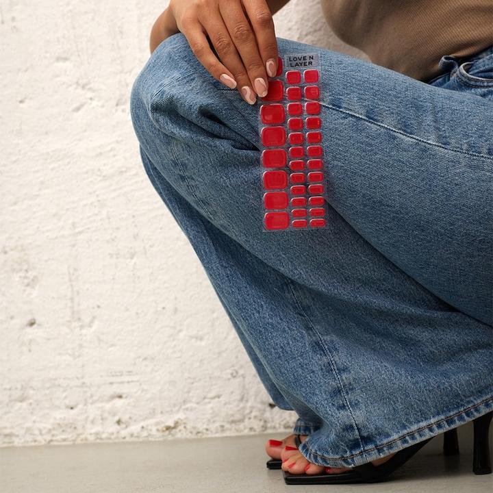 Actual product image Love'n Layer - Solid Toe Lady Red