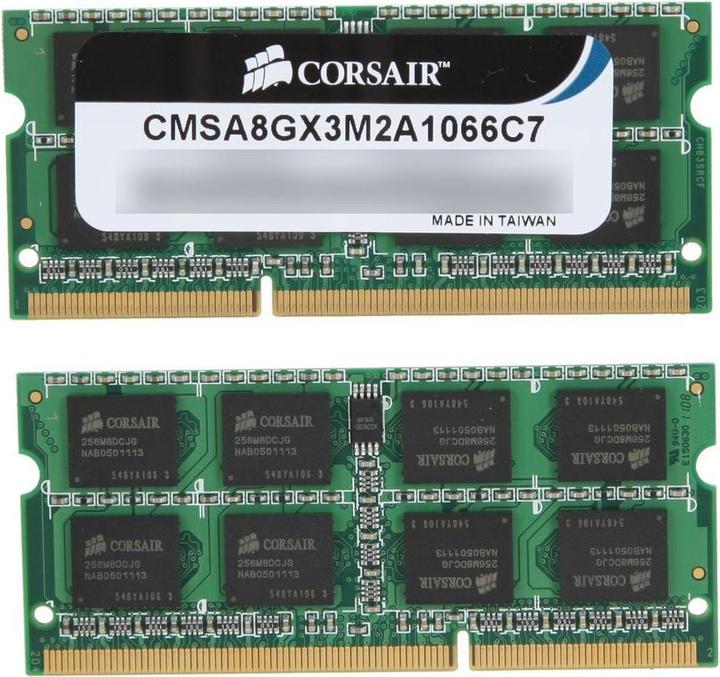 Actual product image Corsair Mac Memory (2 x 4GB, 1066 MHz, DDR3-RAM, SO-DIMM)