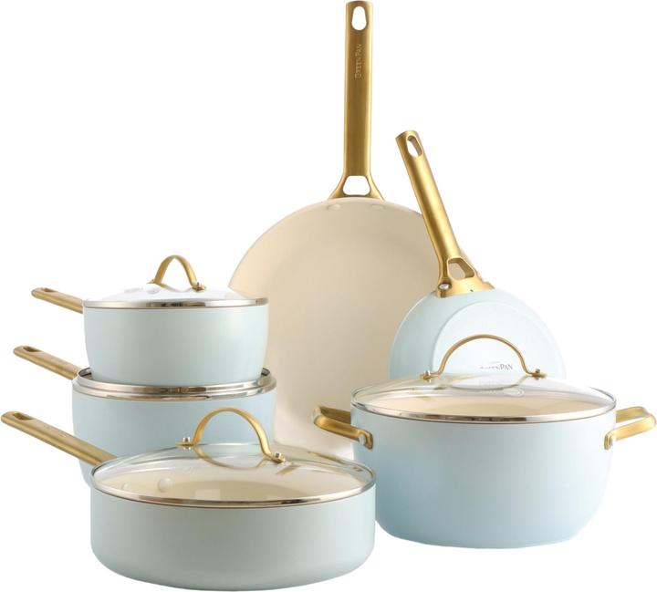 Actual product image Greenpan Set of pots and pans Padova (Pan set + pot set, Aluminium)
